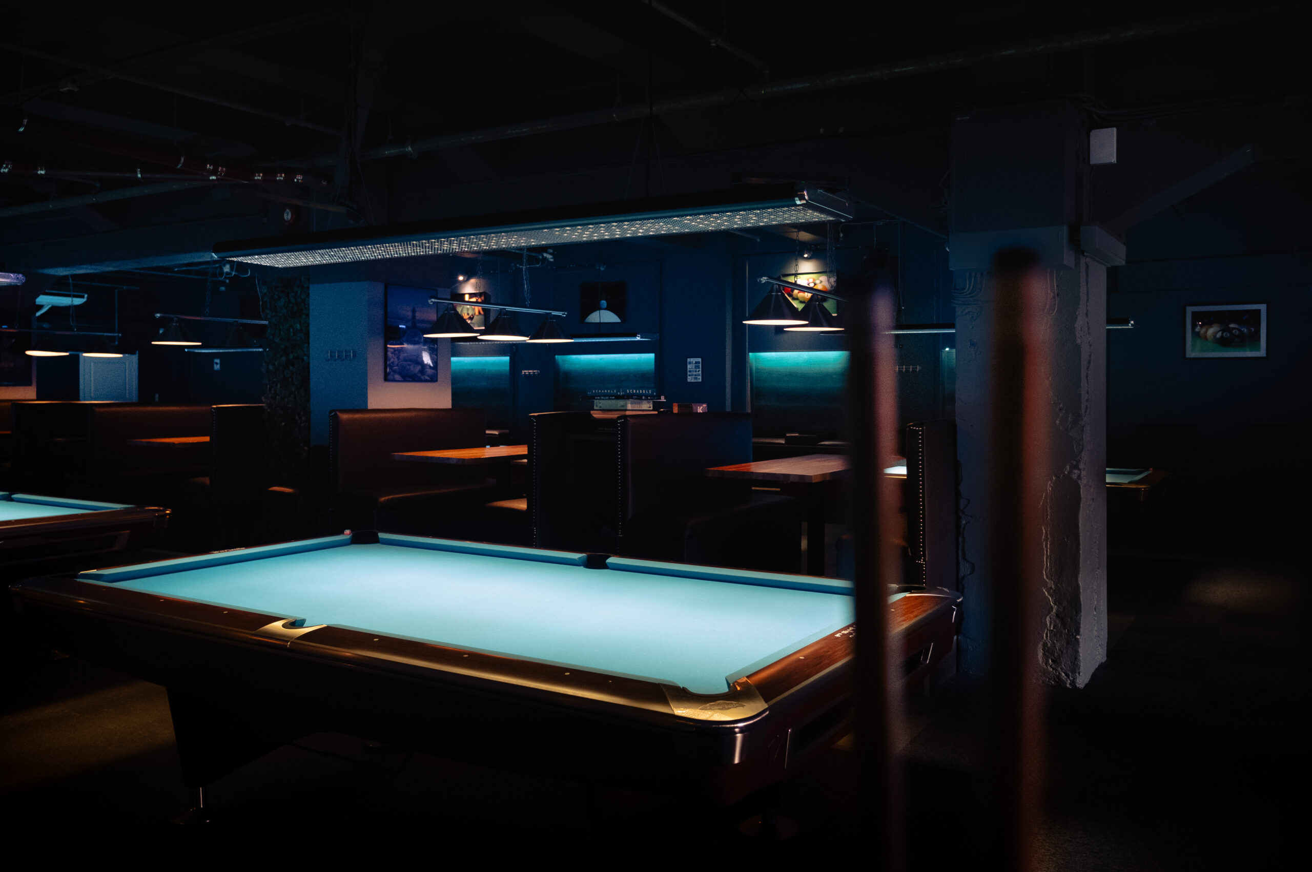 Oversikt over biljardbord